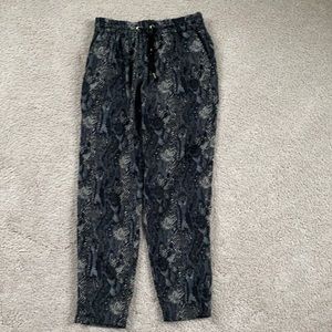 Express Snakeskin Print Pants